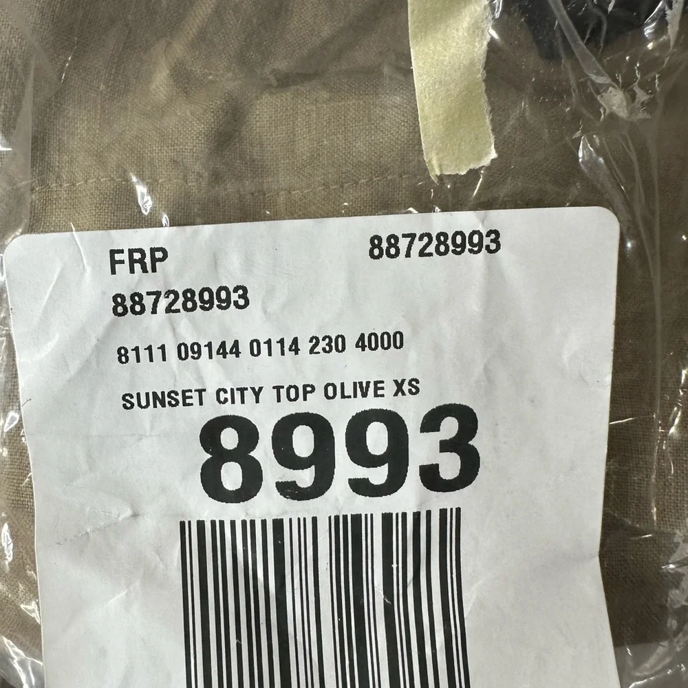 Free People Sage Green Short Sleeve Tee - Picture 9 of 9